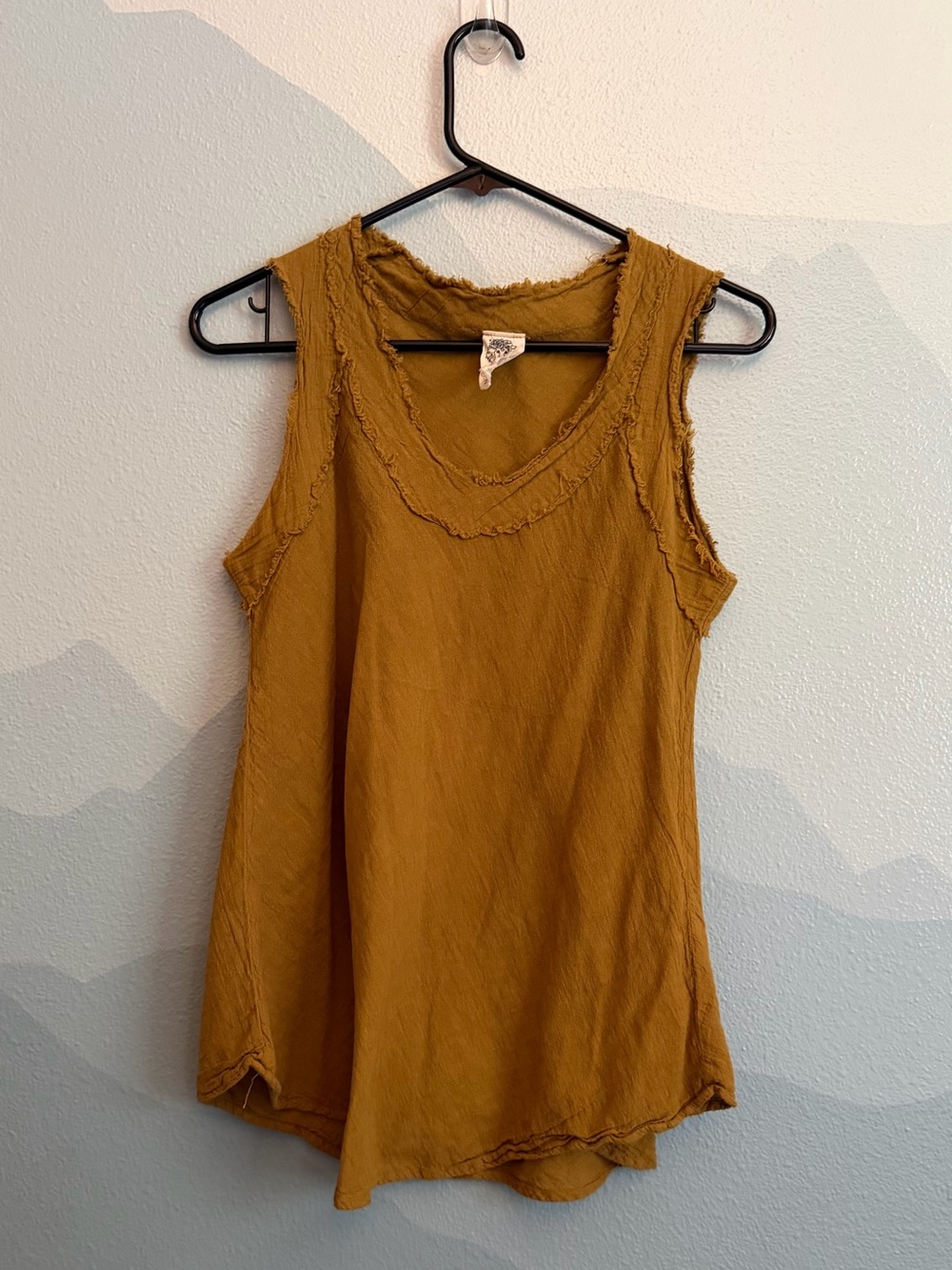Cotton Flower clothing tank top